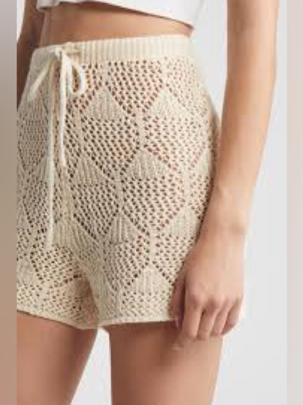 Rip Cur Island Hopper Crochet Shorts